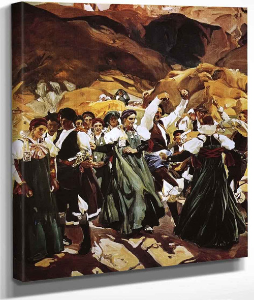 The Jota By Joaquin Sorolla Y Bastida