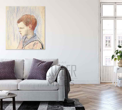 The Little Redhead By Claude Emil Schuffenecker The Little Redhead By Claude Emil Schuffenecker