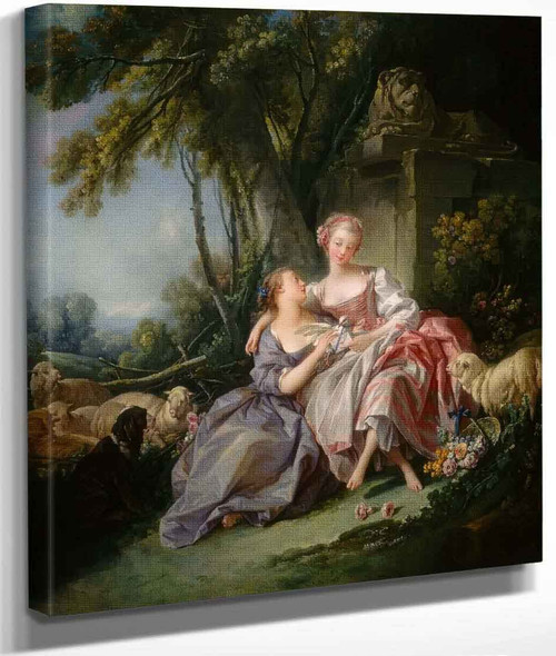 The Love Letter By Francois Boucher