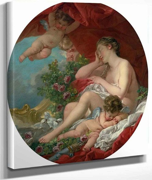 The Sleep Of Venus By Francois Boucher