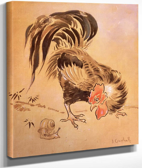 The Spanish Cock And Snail By Joseph Crawhall