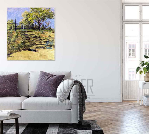 The Steps In The Garden By Ker Xavier Roussel