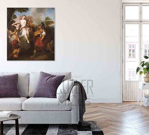 Venus Bringing Arms To Aeneas By Antoine Coypel Ii By Antoine Coypel Ii