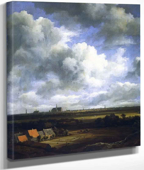 View Of Haarlem By Jacob Van Ruisdael