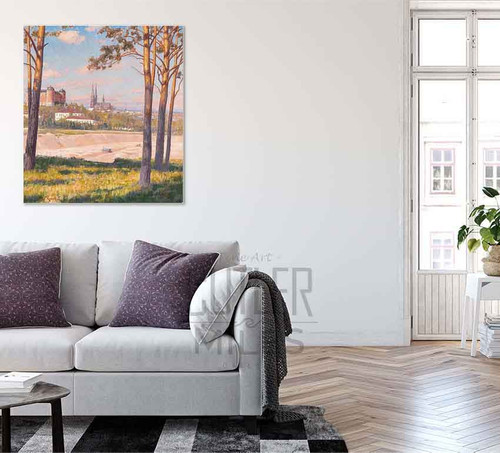 View Of Uppsala By Johan Krouthen By Johan Krouthen