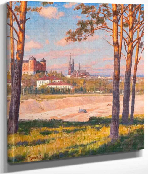 View Of Uppsala By Johan Krouthen By Johan Krouthen View Of Uppsala By Johan Krouthen By Johan Krouthen