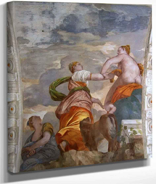 Villa Barbaro Fortune, Abundance And Fraud By Paolo Veronese