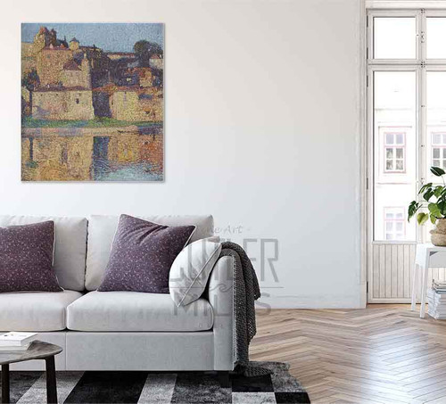 Vue De Puy L Eveque By Henri Martin By Henri Martin