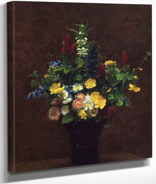 Wildflowers By Henri Fantin Latour By Henri Fantin Latour