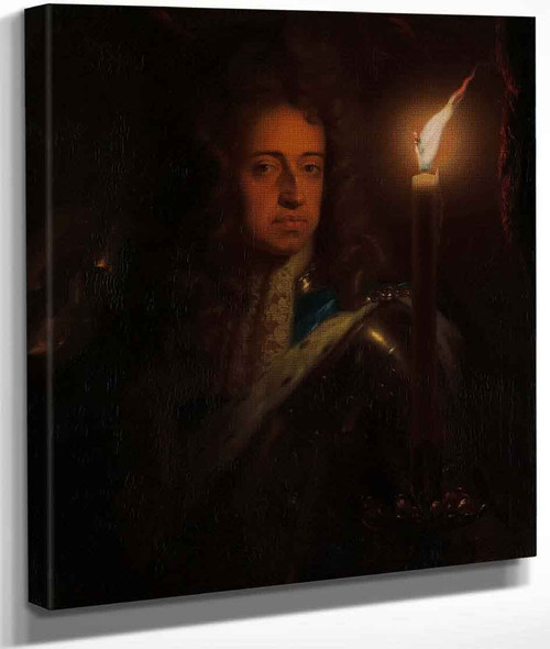 William Iii By Candlelight By Godfried Schalcken