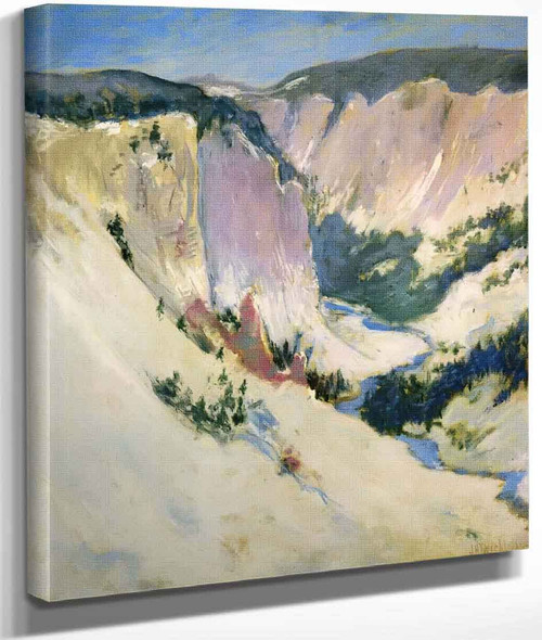 Yellowstone Park By John Twachtman