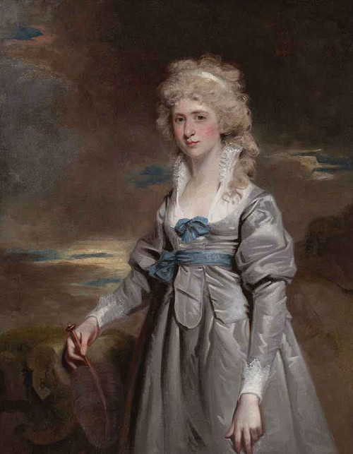 Charlotte Walsingham, Lady Fitzgerald By John Hoppner