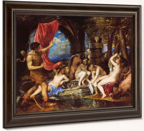 Diana And Actaeon By Titian