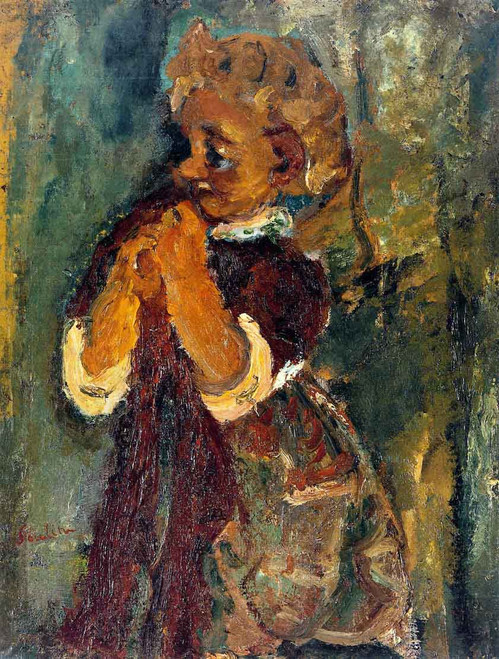Child In Red By Chaim Soutine