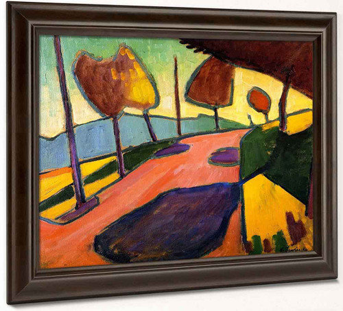 Murnau Landscape By Alexei Jawlensky By Alexei Jawlensky