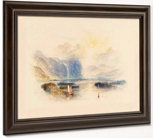 Rogers's 'Poems' Keswick Lake By Joseph Mallord William Turner