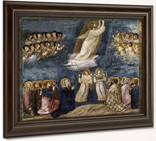Scenes From The Life Of Christ 22. Ascension By Giotto Di Bondone By Giotto Di Bondone