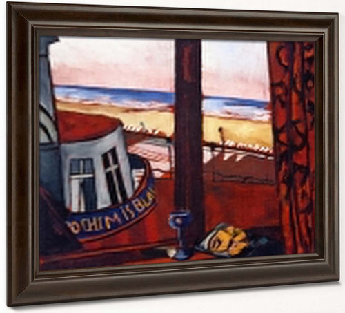 Scheveningen, Five Oclock In The Morning By Max Beckmann By Max Beckmann