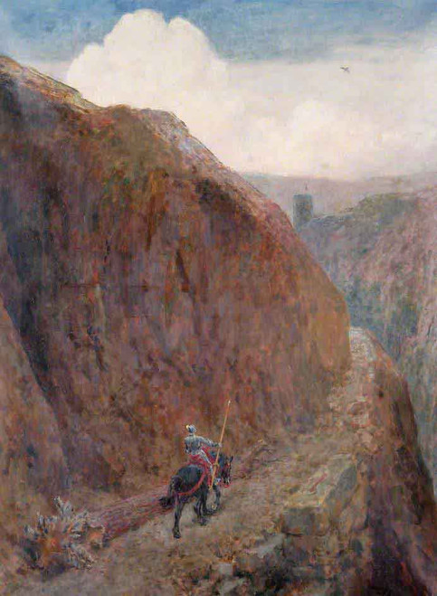 Childe Roland To The Dark Tower Came By Briton Riviere Childe Roland To The Dark Tower Came By Briton Riviere