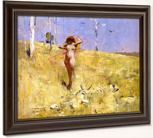 Spirit Of The Drought By Sir Arthur Streeton