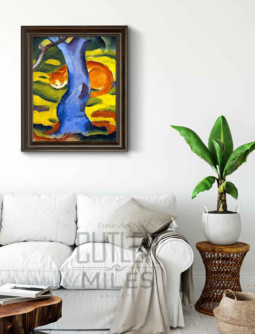 Children's Picture By Franz Marc Art Reproduction