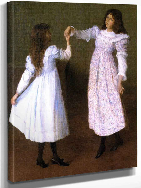 Children Dancing, Ii By Lilla Cabot Perry