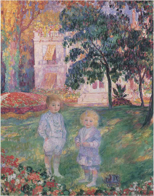 Children In The Garden By Henri Lebasque By Henri Lebasque Children In The Garden By Henri Lebasque By Henri Lebasque