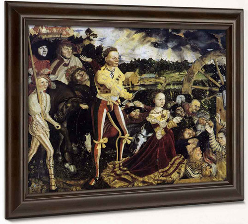 The Martyrdom Of St Catherine1 By Lucas Cranach The Elder By Lucas Cranach The Elder