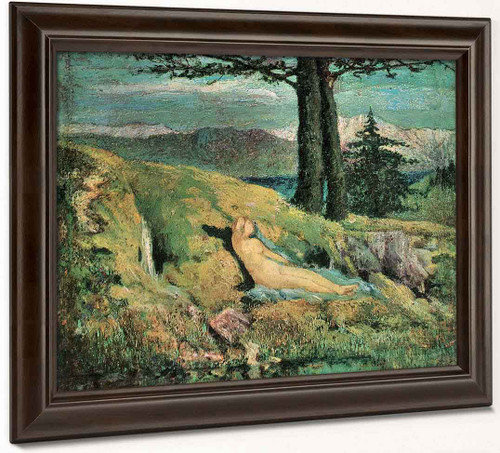 The Source By Giovanni Segantini