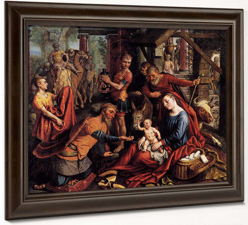 Triptych With The Adoration Of The Magi By Pieter Aertsen By Pieter Aertsen