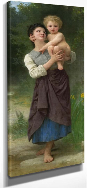 Brother And Sister By William Bouguereau