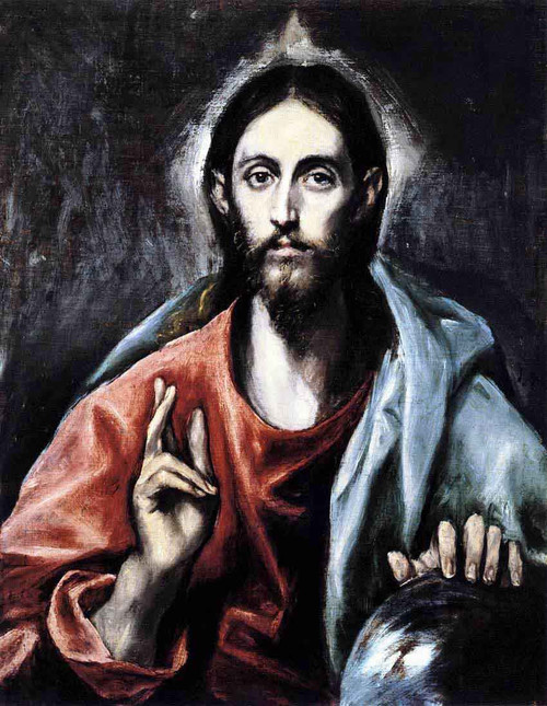 Christ As Saviour1 By El Greco By El Greco