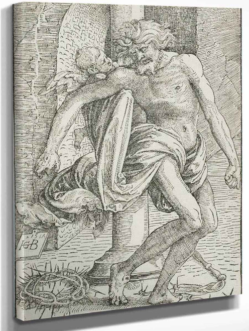 Christ At The Column Of Torture By Hans Baldung Grien By Hans Baldung Grien