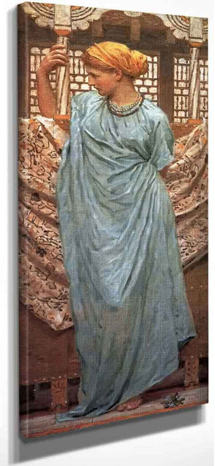 Forget Me Nots By Albert Joseph Moore, A.R.W.S.