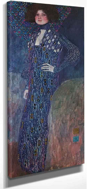 Portrait Of Emilie Floge By Gustav Klimt
