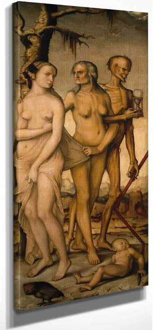 The Ages Of Man And Death By Hans Baldung Grien By Hans Baldung Grien