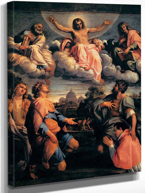 Christ In Glory By Annibale Carracci By Annibale Carracci