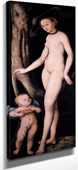 Venus And Cupid With A Honeycomb By Lucas Cranach The Elder By Lucas Cranach The Elder