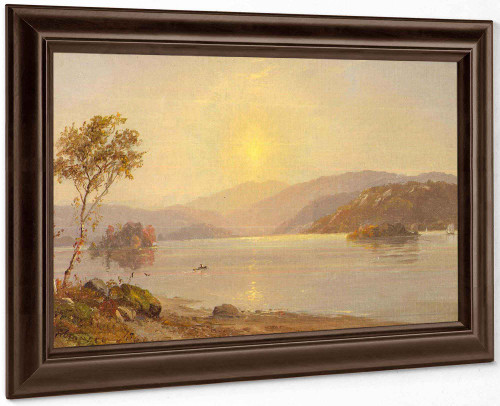 Autumn By The Lake by Jasper Francis Cropsey