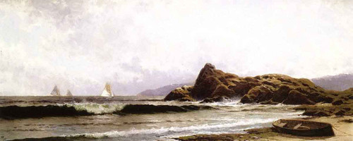 Breaking Surf 1 By Alfred Thompson Bricher