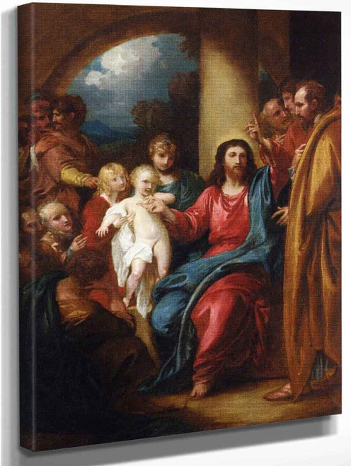 Christ Showing A Little Child As The Emblem Of Heaven By Benjamin West American1738 1820