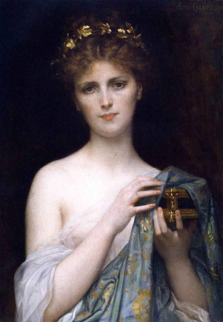 Christina Nilsson As Pandora By Alexandre Cabanel