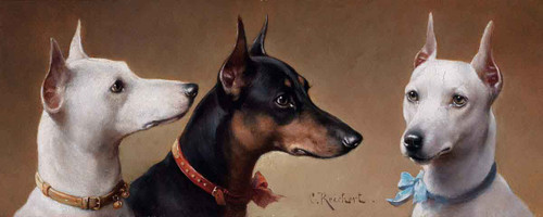 Lovely Dogs By Carl Reichert