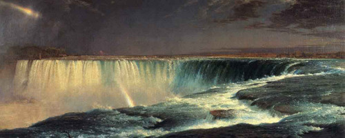 Niagara Falls By Frederic Edwin Church By Frederic Edwin Church