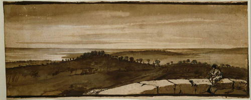 Panorama From The Sasso By Claude Lorrain By Claude Lorrain