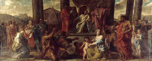 Queen's Guard Room Ptolemy Philadelphus Giving Liberty To The Jews  By Noel Coypel I