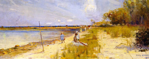 Rickett's Point By Charles Conder By Charles Conder