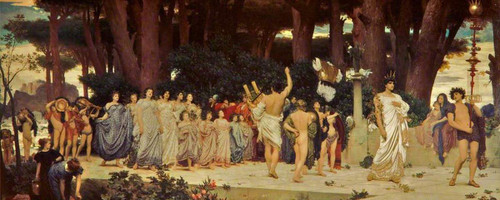 The Daphnephoria By Sir Frederic Lord Leighton