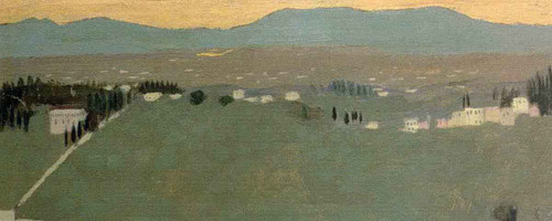 The Outskirts Of Fiesole By Maurice Denis