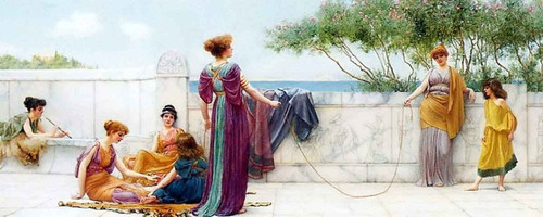 The Playground By John William Godward